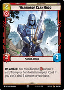 Warrior of Clan Ordo (164/264) (164/264) [Secrets of Power]