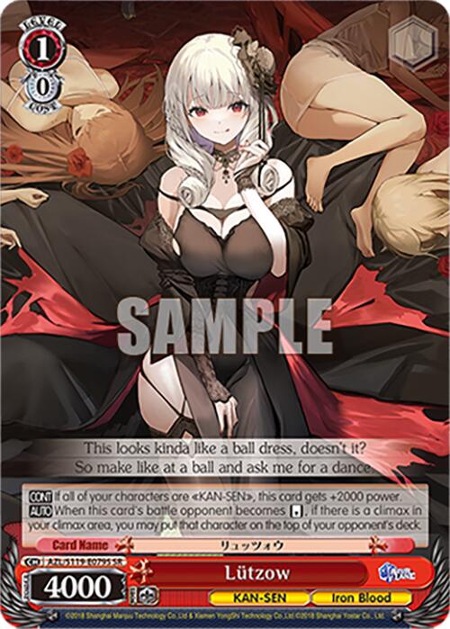 Lutzow (AZL/S119-E079S SR) [Azur Lane Vol. 2]