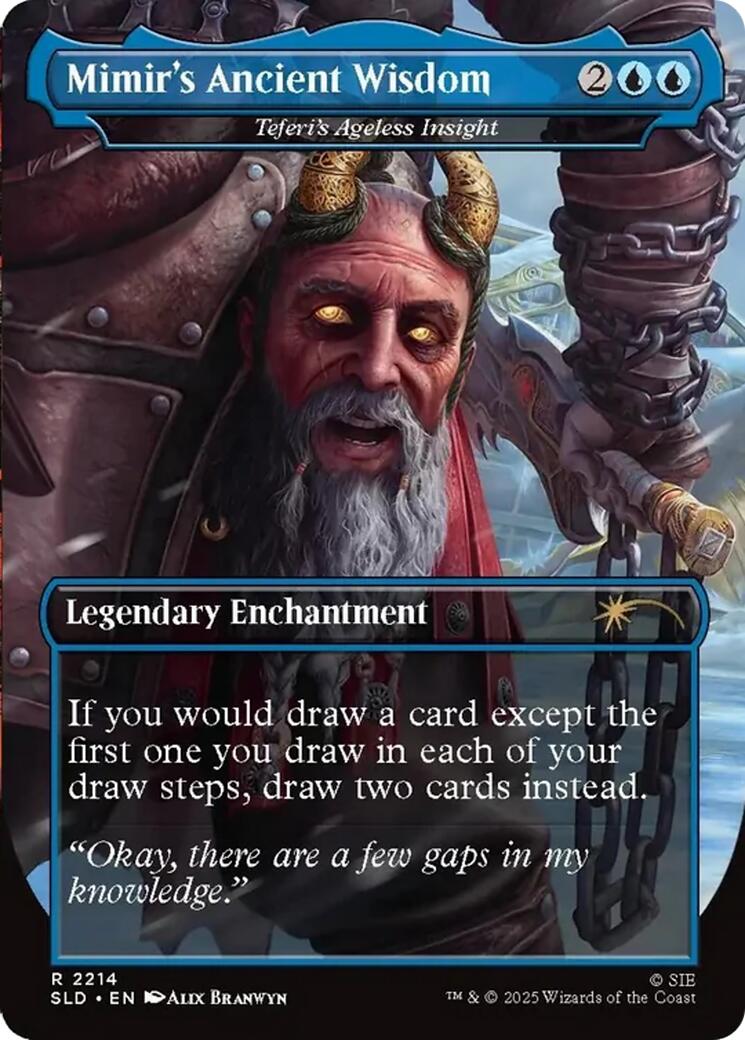 Mimir's Ancient Wisdom - Teferi's Ageless Insight [Secret Lair Drop Series] Foil