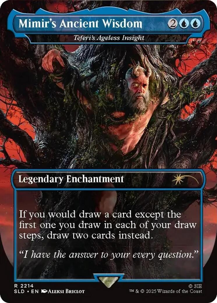 Mimir's Ancient Wisdom - Teferi's Ageless Insight [Secret Lair Drop Series] Foil