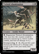 Twisted Abomination [Commander Masters] Foil