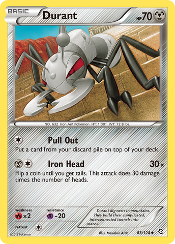 Durant (83/124) [Black & White: Dragons Exalted] Reverse Holofoil