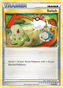 Switch (102/123) [HeartGold & SoulSilver: Base Set] Reverse Holofoil