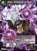 Demon God Gravy, Annihilation at Hand (BT16-120) [Realm of the Gods] Parallel Foil