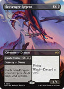 Scavenger Regent (Borderless) [Tarkir: Dragonstorm] Foil