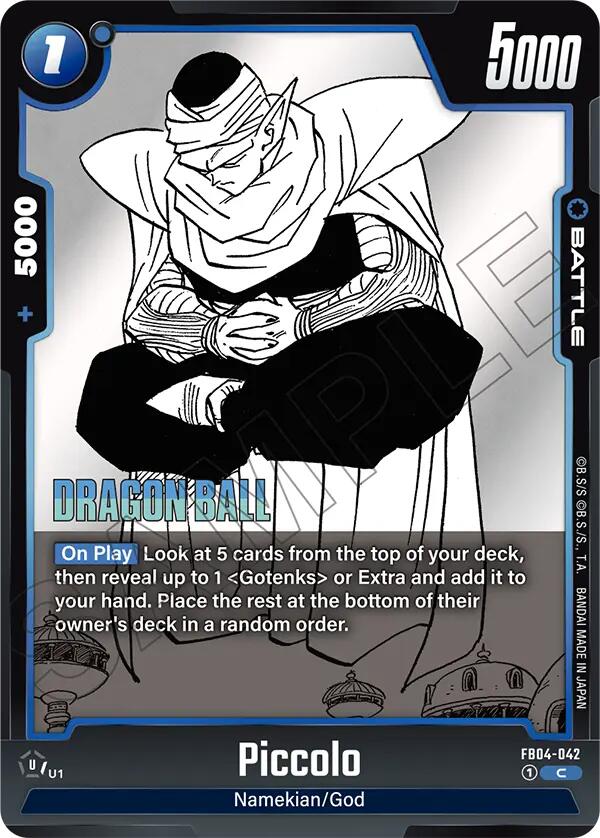 Piccolo (FB04-042) [Manga Booster 02]