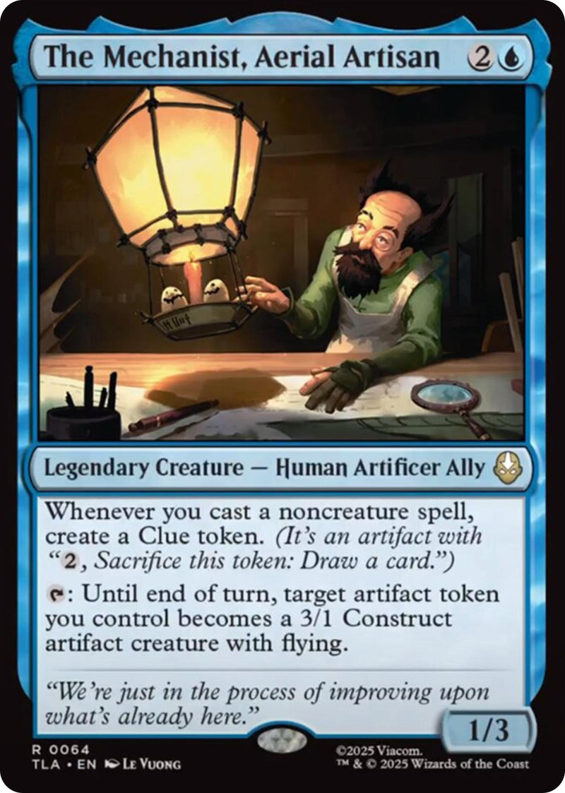 The Mechanist, Aerial Artisan [Avatar: The Last Airbender] Foil