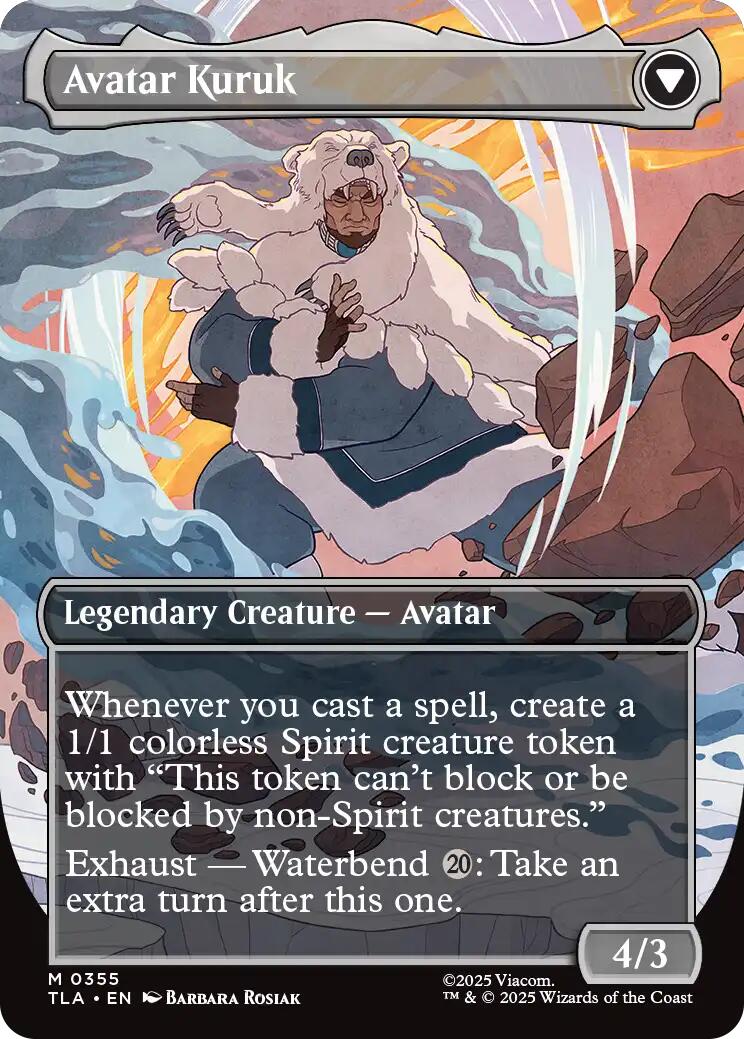 The Legend of Kuruk (Borderless) [Avatar: The Last Airbender] Foil