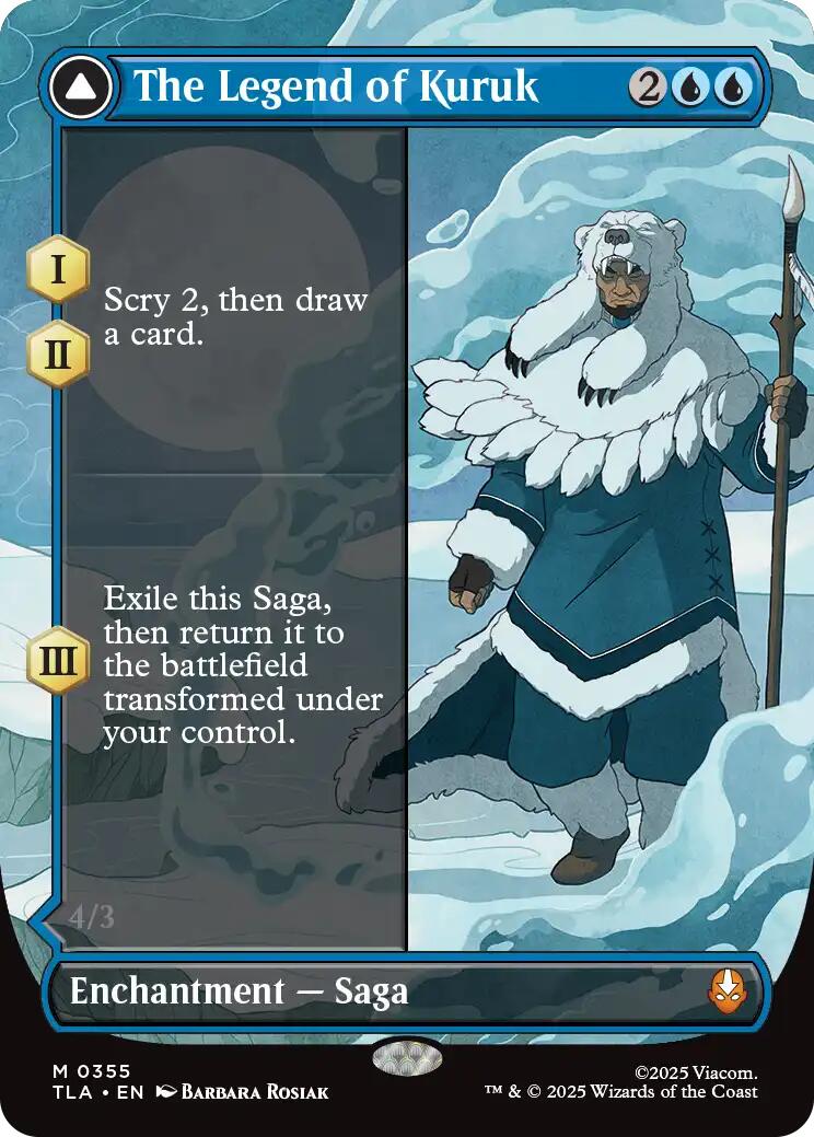 The Legend of Kuruk (Borderless) [Avatar: The Last Airbender] Foil