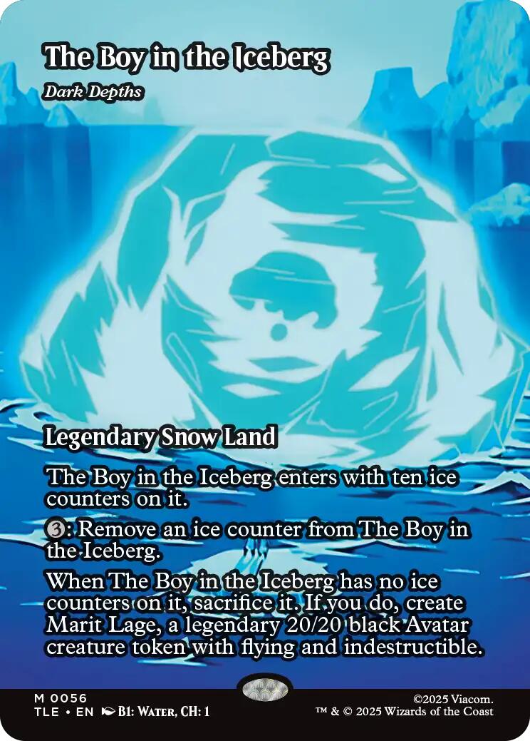 The Boy in the Iceberg - Dark Depths [Avatar: The Last Airbender: Eternal-Legal] Foil