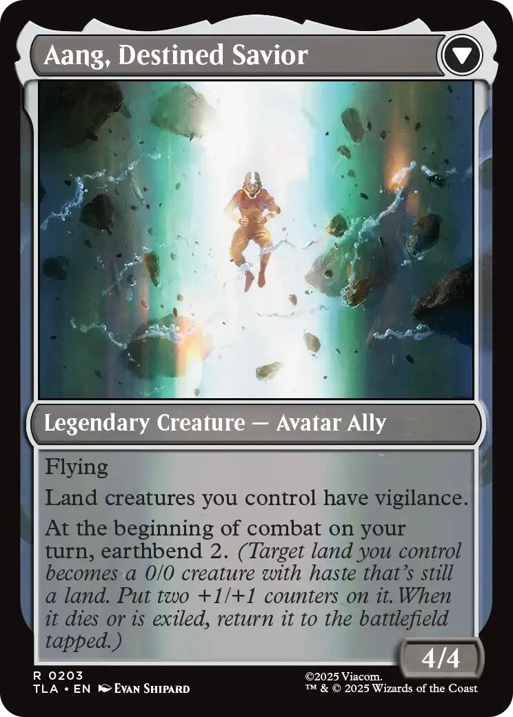 Aang, at the Crossroads [Avatar: The Last Airbender] Foil