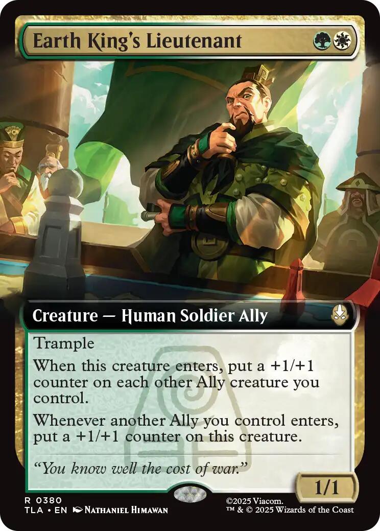 Earth King's Lieutenant (Extended Art) [Avatar: The Last Airbender] Foil