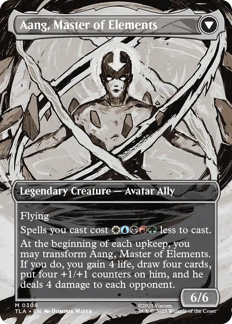 Avatar Aang (Borderless) [Avatar: The Last Airbender] Foil