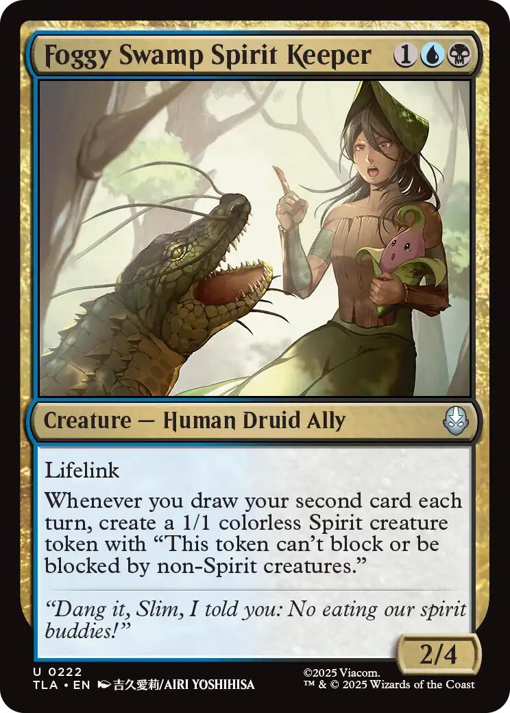 Foggy Swamp Spirit Keeper [Avatar: The Last Airbender] Foil