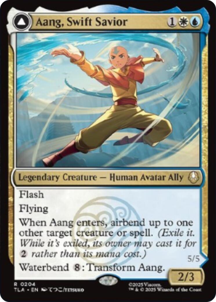 Aang, Swift Savior [Avatar: The Last Airbender] Foil