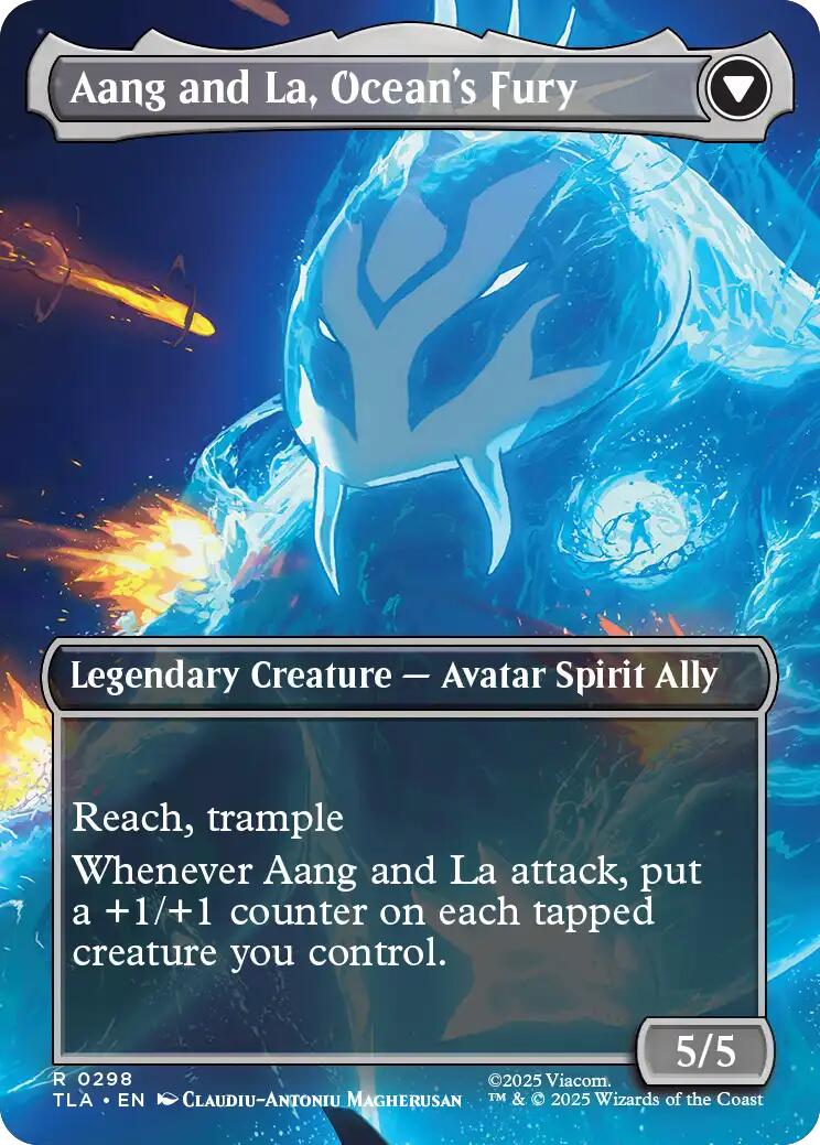 Aang, Swift Savior (298) (Borderless) [Avatar: The Last Airbender] Foil