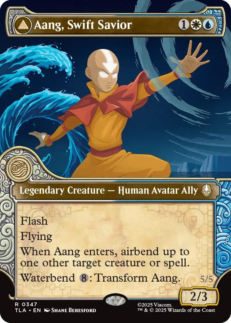 Aang, Swift Savior (Showcase) [Avatar: The Last Airbender] Foil