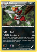 Bisharp (72/108) [Black & White: Dark Explorers] Reverse Holofoil