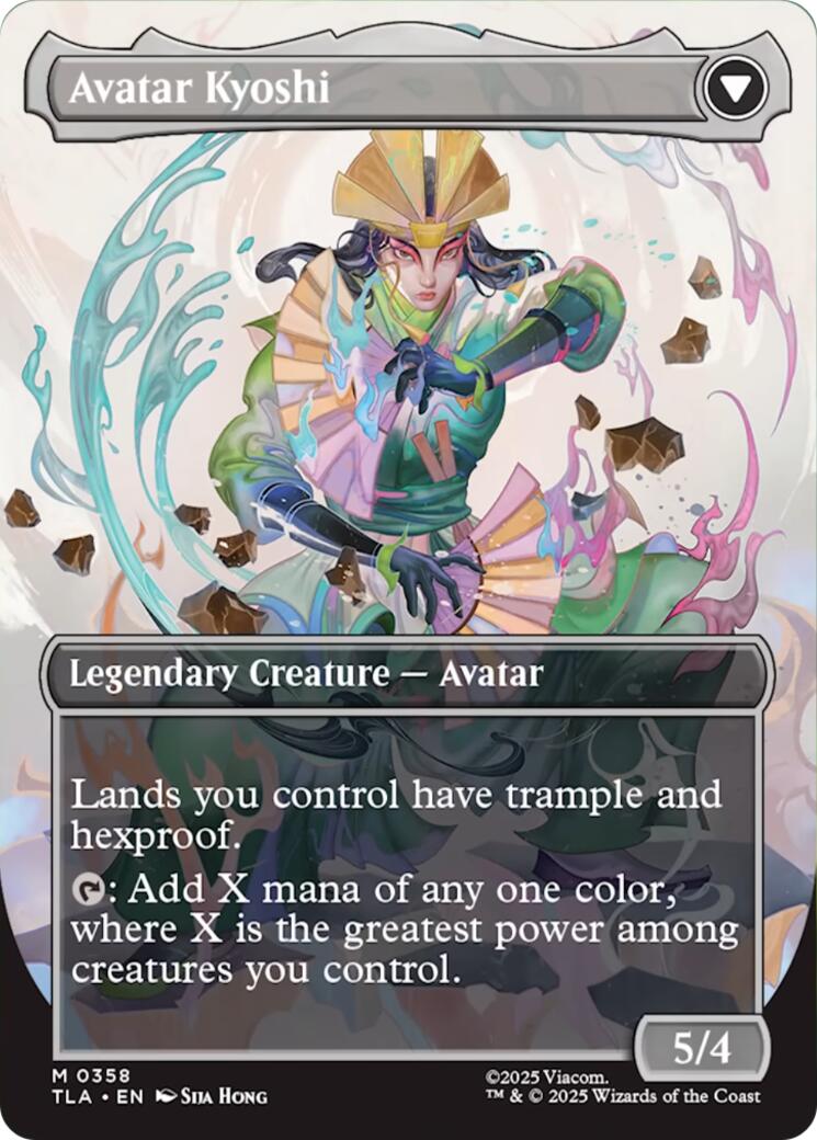 The Legend of Kyoshi (Borderless) [Avatar: The Last Airbender] Foil