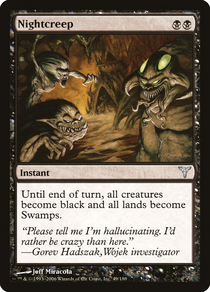 Nightcreep [Dissension] Foil