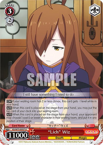 "Lich" Wiz [KONOSUBA -God's blessing on this wonderful world! Re:Edit]