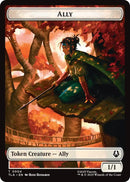 Ally (0004) // Clue (0015) Double-Sided Token [Avatar: The Last Airbender Tokens] Foil