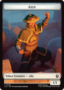 Ally (0006) // Clue (0017) Double-Sided Token [Avatar: The Last Airbender Tokens] Foil