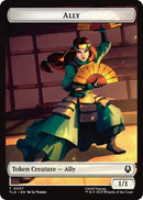 Ally (0007) // Clue (0018) Double-Sided Token [Avatar: The Last Airbender Tokens] Foil