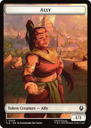 Ally (0008) // Clue (0016) Double-Sided Token [Avatar: The Last Airbender Tokens] Foil