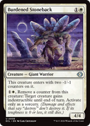 Burdened Stoneback [Lorwyn Eclipsed] Foil