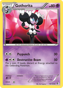 Gothorita (76/149) [Black & White: Boundaries Crossed] Reverse Holofoil