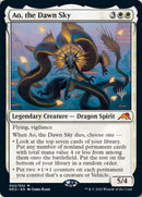 Ao, the Dawn Sky (Promo Pack) [Kamigawa: Neon Dynasty Promos] Foil