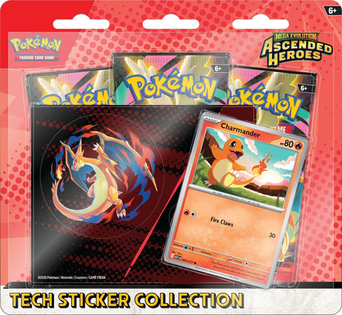 Mega Evolution: Ascended Heroes - Tech Sticker Collection (Charmander)(Pre-Order)