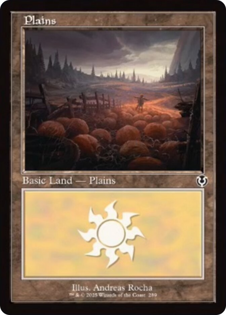 Plains (289) (Retro Frame) [Innistrad Remastered] Foil