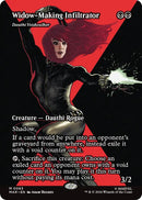 Widow-Making Infiltrator - Dauthi Voidwalker (Borderless) [Marvel Universe: Eternal-Legal] Foil