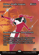 Elektra, Deadly Assassin - Massacre Girl (Borderless) [Marvel Universe: Eternal-Legal] Foil