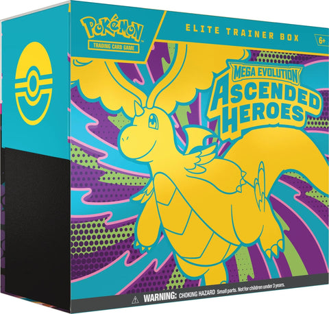 Mega Evolution: Ascended Heroes - Elite Trainer Box (Pre-Order)