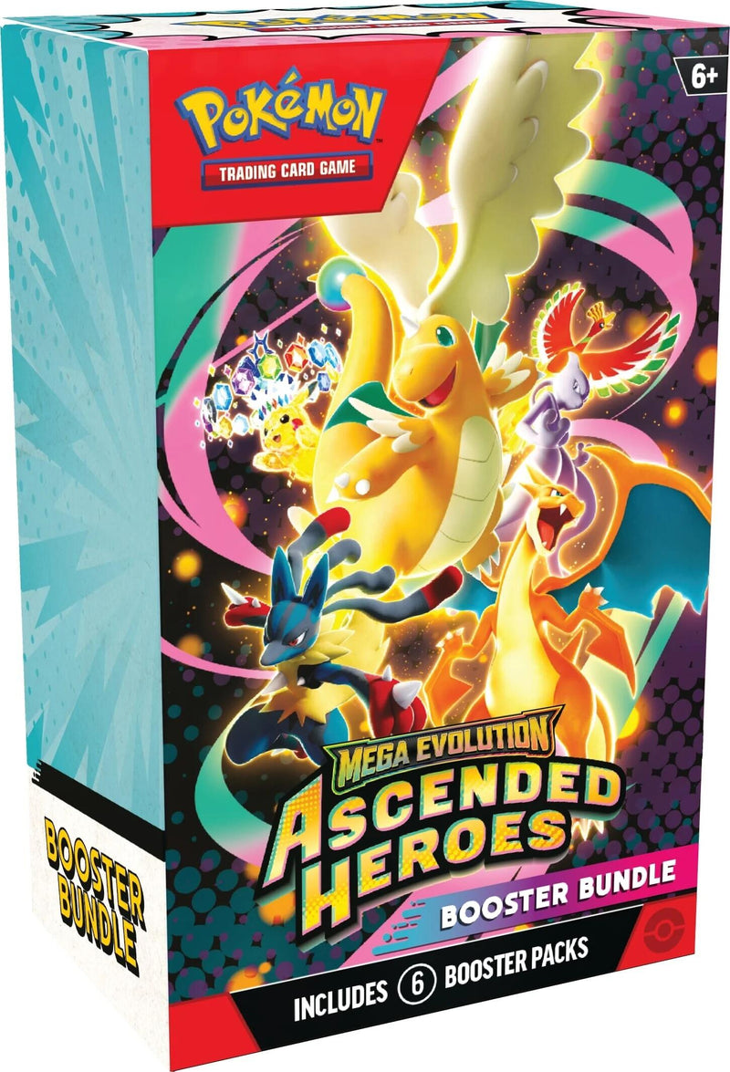(Wave 2) Mega Evolution: Ascended Heroes - Booster Bundle (PRE-ORDER)