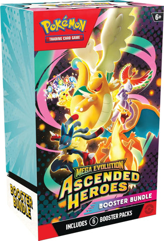 (Pre-Order) Mega Evolution: Ascended Heroes - Booster Bundle