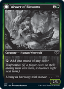 Weaver of Blossoms // Blossom-Clad Werewolf [Innistrad: Double Feature] Foil