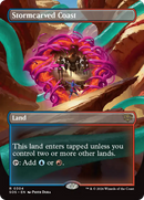 Stormcarved Coast (Borderless) [Secrets of Strixhaven] Foil
