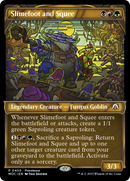 Slimefoot and Squee (Showcase Planar Booster Fun) [March of the Machine Commander Prerelease Promos] Foil