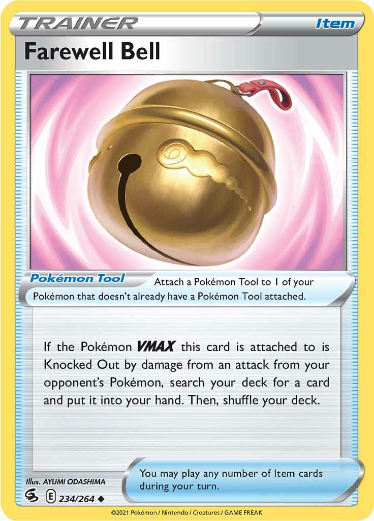 Farewell Bell (234/264) [Sword & Shield: Fusion Strike] Reverse Holofoil