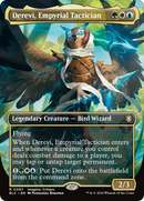 Derevi, Empyrial Tactician (Borderless) [Bloomburrow Commander] Foil