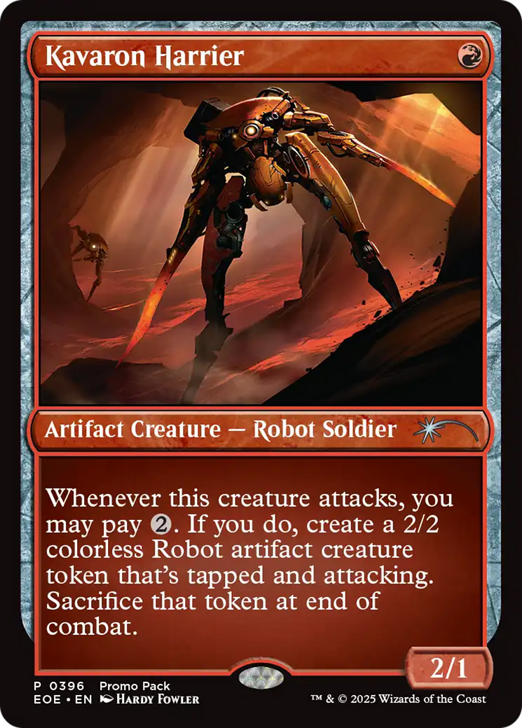 Kavaron Harrier [Edge of Eternities Promo Pack] Foil