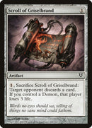 Scroll of Griselbrand [Avacyn Restored] Foil