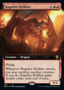 Ragefire Hellkite (Extended Art) [Dominaria United] Foil