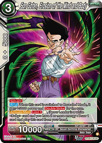 Son Goten, Erosion of the Mind and Body (BT29-116) [Fearsome Rivals] Parallel Foil