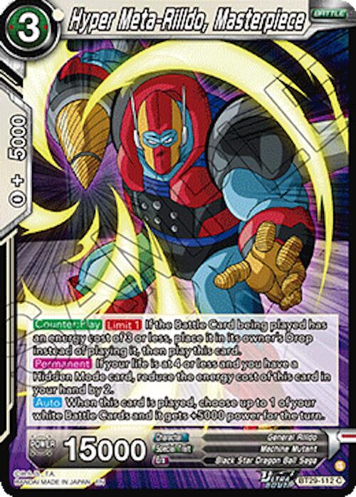 Hyper Meta-Rilldo, Masterpiece (BT29-112) [Fearsome Rivals] Parallel Foil