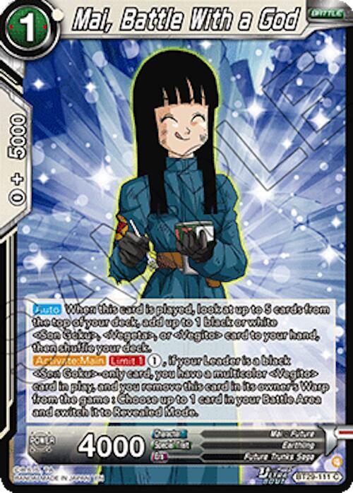 Mai, Battle With a God (BT29-111) [Fearsome Rivals] Parallel Foil